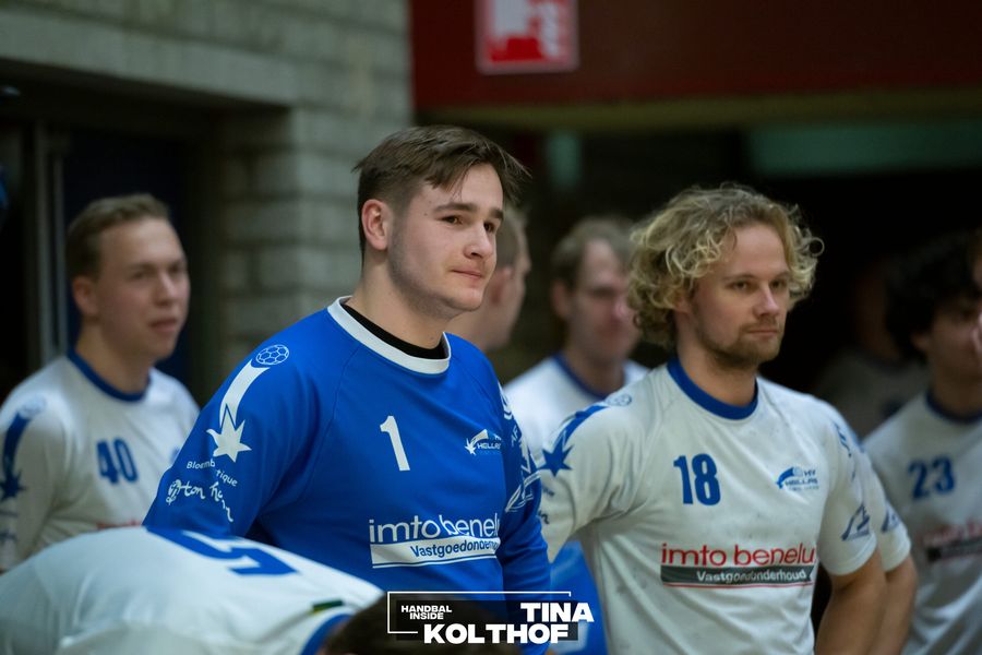 Gelukkig komen de oud-teamgenoten van doelman Bolman in Den Haag kijken
